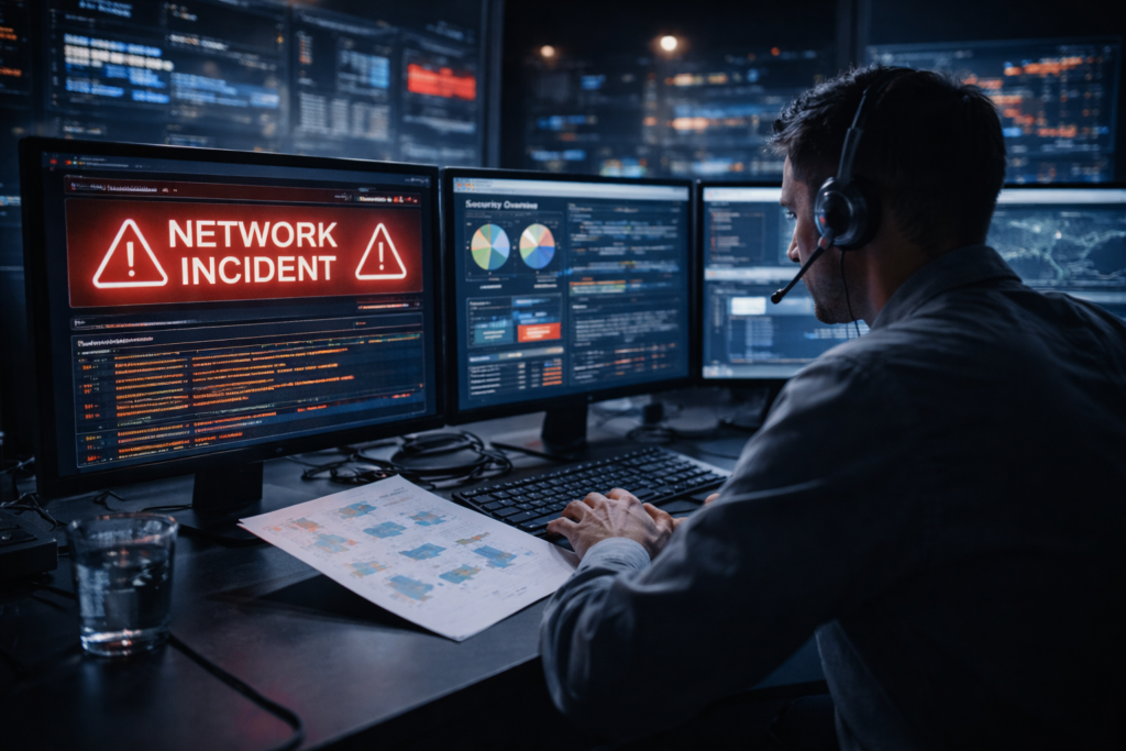 Network troubleshooting under load conditions