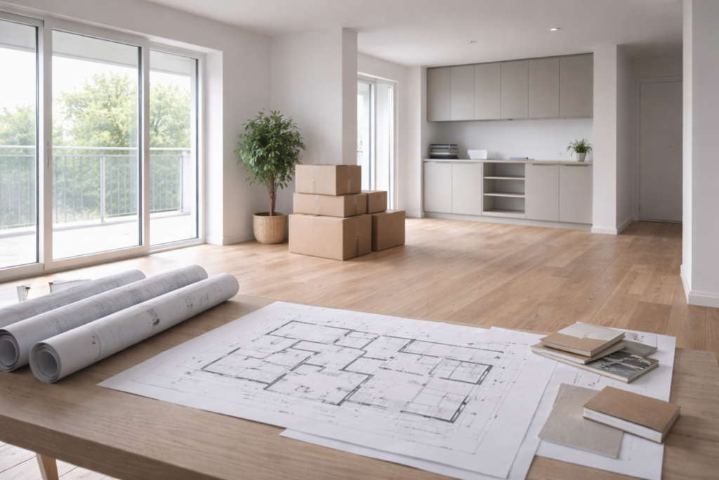 Netzwerkplanung für Umzug oder Renovierung